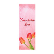 Watercolor Tulips Banner