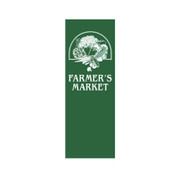 Farmer's Market Vegetable Basket Banner