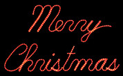 LED Merry Christmas Sign