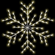 5' Deluxe Forked Snowflake