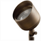 Advantage Lightsource Cast Brass Cuban Flood Light ADV-FL-917B-PAR36-25, these lights are used to highlight large trees, homes, walls, and hedge lines. They come with a stake mount but the base can be mounted on walls or other flat surfaces and adjusted appropriately. The bases can even be mounted on large trees to deliver the "moon light" effect.