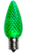 BOX QTY: 25 BULBS
CASE QTY: 1000 BULBS
Bring the look of the north pole’s northern lights to your home or display with these great green LED bulbs. The low energy using LED’s generate a vibrant glow that lasts seven times longer than other bulbs. These durable bulbs make it easy to light up your homes or displays with the red and green spirit of the holidays. St Patrick would be proud of the color of these bulbs. Would look great accented with gold and purple this Mardi Gras.
•	Each bulb has three professional grade LED's inside to create a bright glow. 
•	The low watt LED bulbs allow for you to make longer runs while using low amounts of energy. 
•	The bulbs remain cool to the touch because of the low energy LED bulbs inside. 
•	These durable smooth textured bulbs have a 60,000 hour lifespan
•	We use nickel platted bases instead of brass to prevent corrosion.
•	Now you can get an LED C9 lamp without the faceted caps. 
•	Indoor and Outdoor use
*Per bulb price varies per bulb color*
