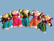 8" Mexican  Folklorico doll