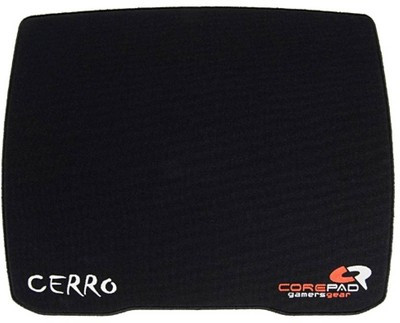 Corepad CERRO Medium Gaming Mauspad – Schwarze Stoffoberfläche, 31,5x25,5 Cm, Mit Anti-Rutsch-Rückseite