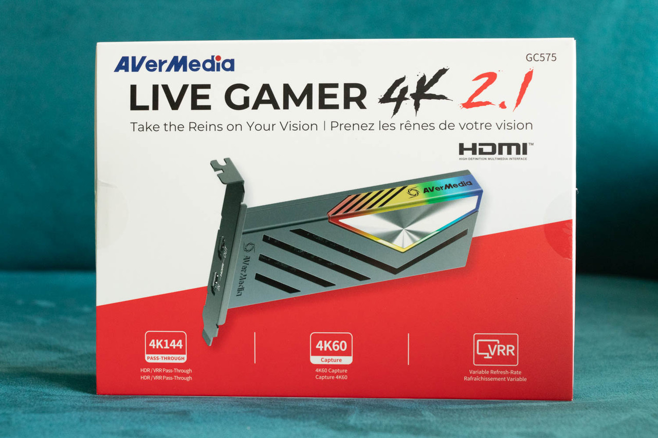 Avermedia Capture Live Gamer 4k Capture Card AverMedia Live Gamer
