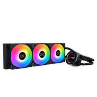 Xigmatek FROZR-O II 360 Black ARGB 360mm CPU Liquid Cooler With LCD Display