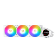Xigmatek FROZR-O II 360 Arctic ARGB White 360mm CPU Liquid Cooler With LCD Display