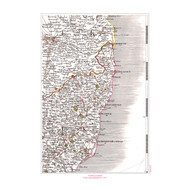 Norfolk & Suffolk tea towel