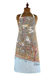 Brighton & Hove map apron jane revitt shop
