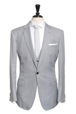 Maxim Light Grey Three Piece Suit