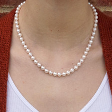 18 cultured pearl necklace discount