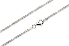 Sterling Silver - 1.3mm Wheat Style Chain - 24 inch