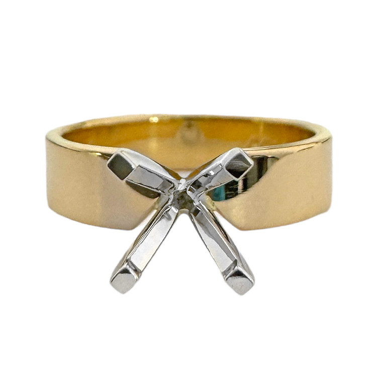 Solid 14k Yellow Gold Solitaire Blue CZ Cubic Zirconia and 1/6 Cttw Diamond Charm Pendant Chain Necklace 16