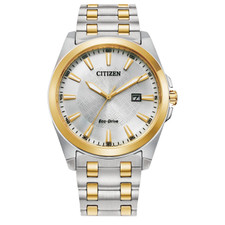 CITIZEN ECO DRIVE - PEYTON - TWO TONE GENTS WATCH - 41MM