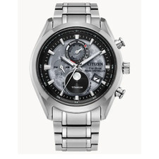 Citizen - Men's Titanium Eco-Drive Tsuki-Yomi A-T MOON Watch