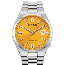 CITIZEN AUTOMATIC - TSUYOSA - YELLOW DIAL - STAINLESS STEEL - 40MM
