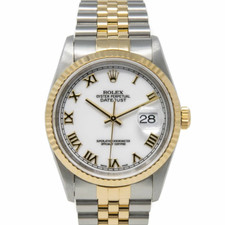 ROLEX DATEJUST 36MM - TWO TONE STAINLESS & 18K YELLOW GOLD 