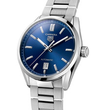 TAG HEUER - CARERRA AUTOMATIC - BLUE DIAL, 39MM - WBN2112 (2022)