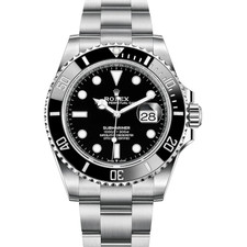 ROLEX SUBMARINER - 126610LN - STEEL - BLACK CERAMIC - DATE