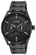 CITIZEN ECO DRIVE - BLACK SPORT MENS WATCH