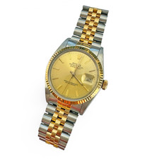ROLEX DATEJUST FLUTED BEZEL - 18K YELLOW GOLD/STEEL - 36MM JUBILEE - 1986 MODEL 