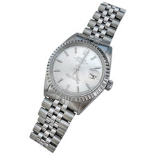 VINTAGE 1974 - ROLEX DATEJUST 36MM - STAINLESS - SILVER DIAL - MODEL 1603