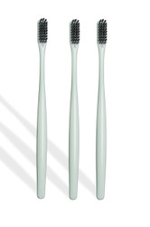 Polar Super Soft Antibacterial Charcoal Toothbrush Set of 3