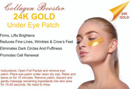 24K Gold and Collagen Crystal Eye Mask