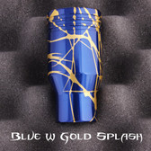 Blue W/ Gold Piston