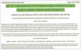 GRANULAR GREASE TRAP TREATMENT CLEANER 