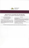 HEAVY DUTY CLEANER DEGREASER