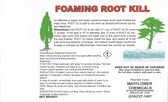 FOAMING ROOT KILL FOAMING ROOT X2 ROOT B GONE FOAMING ROOT DESTROYER TREE ROOTS