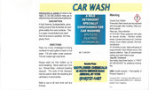  VEHICLE WASH SUPER CONCENTRATE CAR TRUCK BUS GARBAGE TRUCK TRACTOR TRAILER