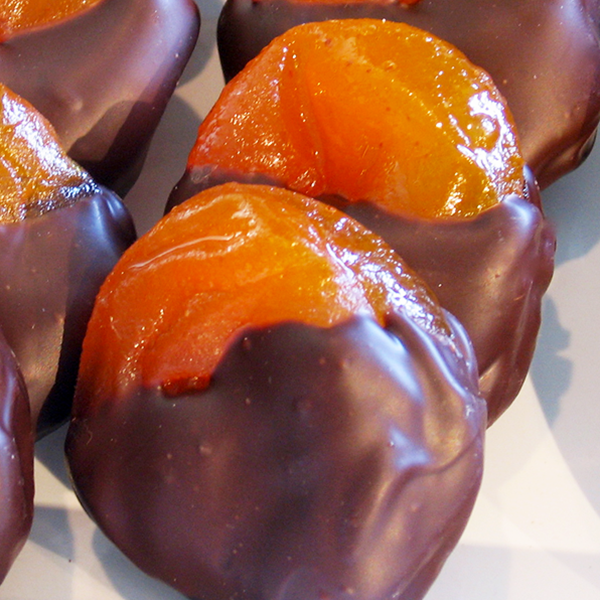 Chocolate Dipped Apricots