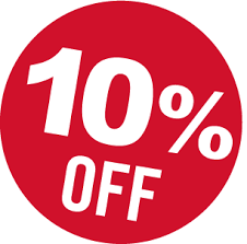 Image result for 10% off