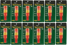 5-in-1 Survival Hiking Kit 12 Pack Wholesale Lot