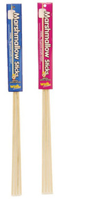 Wooden marshmallow sticks 48 pack