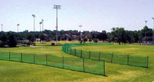 Premium baseball outfield fencing