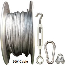 Indoor Batting Cage Cable Kit