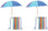 clamp on umbrella for beach chair 2 pack