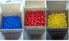 wiffle golf balls bulk packaged in blue red or yellow