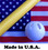 Made in USA wiffle bat and ball