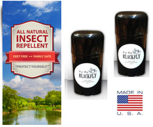 Bye Bye Blackfly All Natural Insect Repellent - Easy Apply Sticks Twists 2 Pack