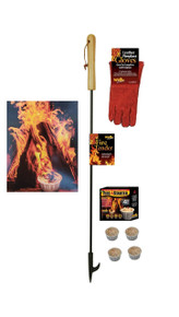 fireplace fire pit poker gift set tool kit