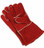 Fireplace Gloves 13.5 inch Red