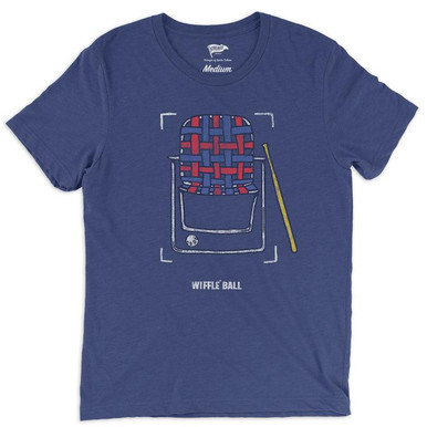Wiffle ball T-shirt chair strike zone