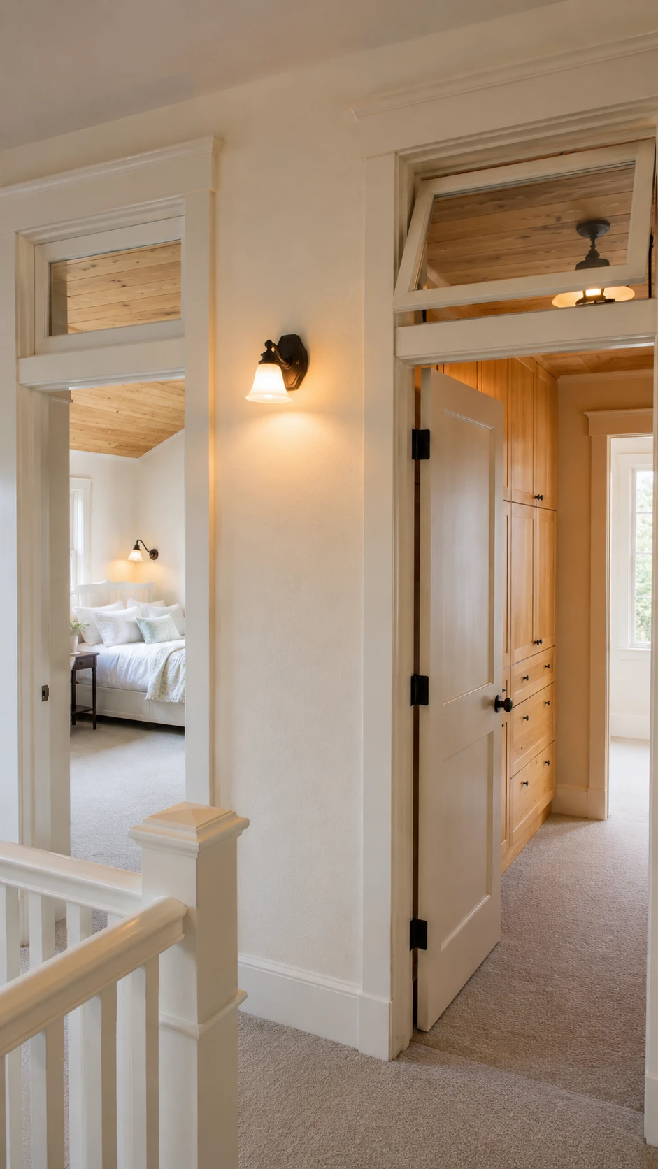 Transom Over Operating Window Transom Window Over a Door | Transoms Direct