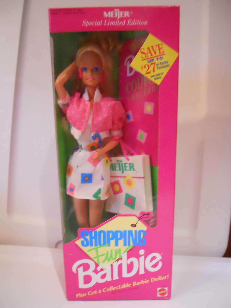 MEIJER SHOPPING FUN Barbie 1992 NRFB - DECADESGONEB4