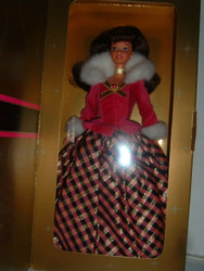 AVON WINTER RHAPSODY BARBIE Special Edition Hispanic Brunette