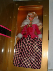 AVON WINTER RHAPSODY BARBIE Special Edition Caucasian Blonde